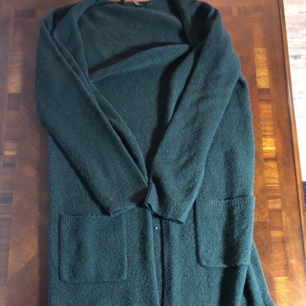 Knot Sisters XS Dark Green Candi Cardigan